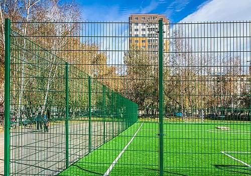 2Д забор для футбольной площадки в Ноябрьске